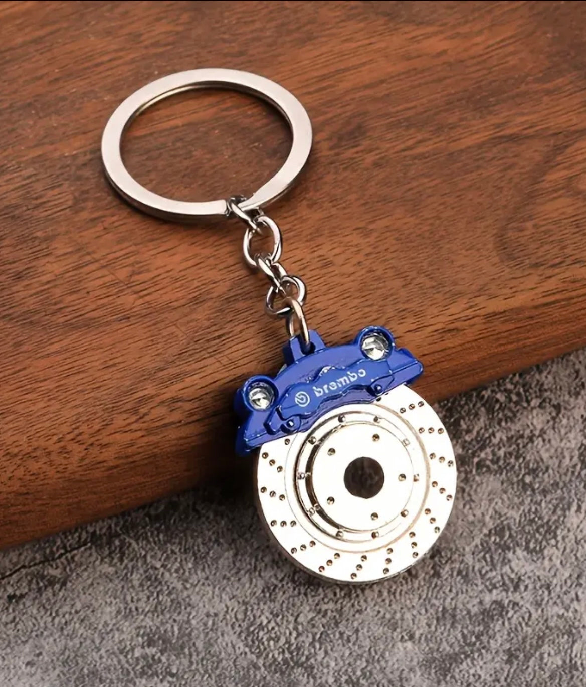 BRAKE + ROTOR KEYCHAIN