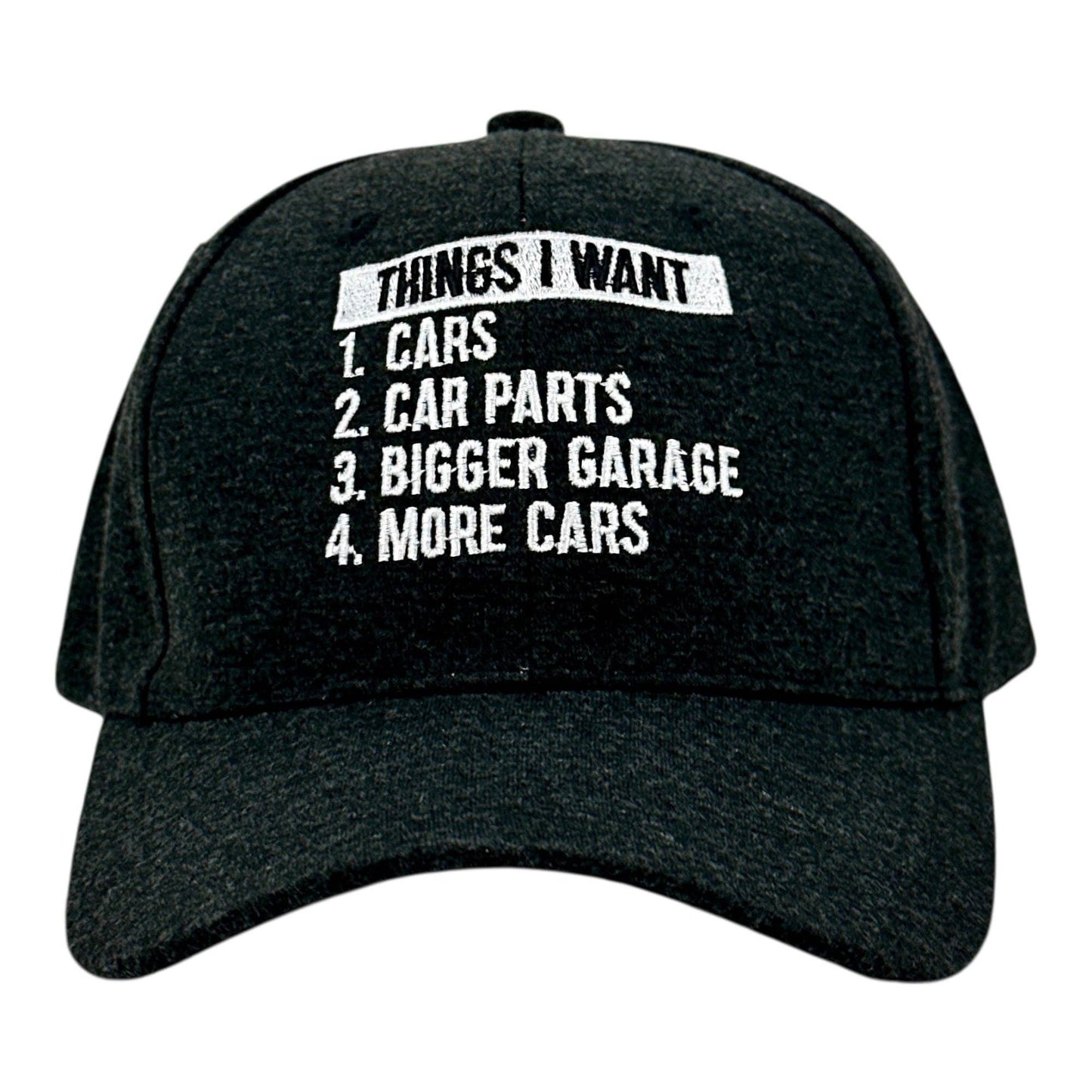 THINGS I WANT EMBROIDERED HAT
