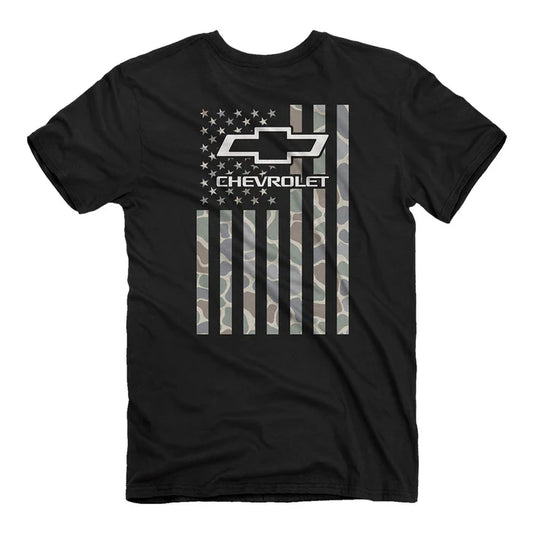 CHEVY CAMO FLAG TEE