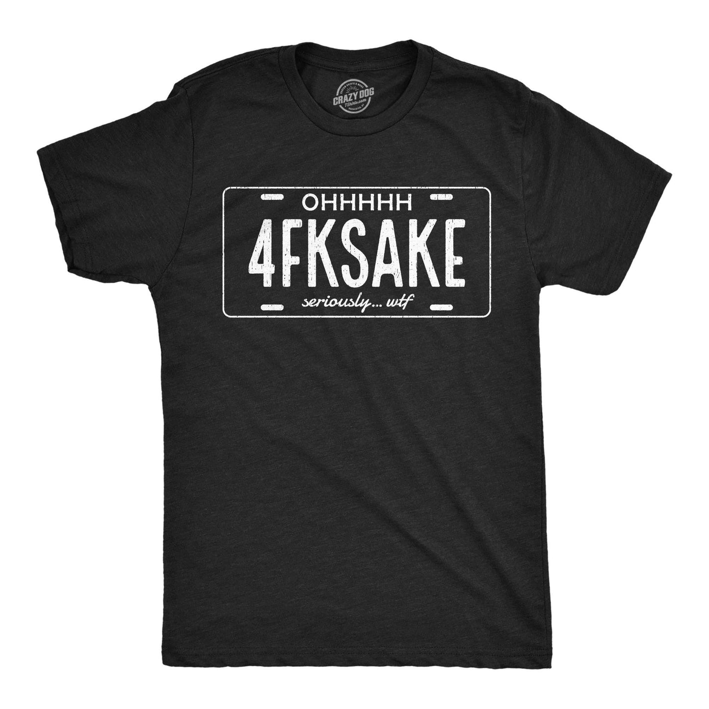 4FKSAKE LICENSE PLATE TEE