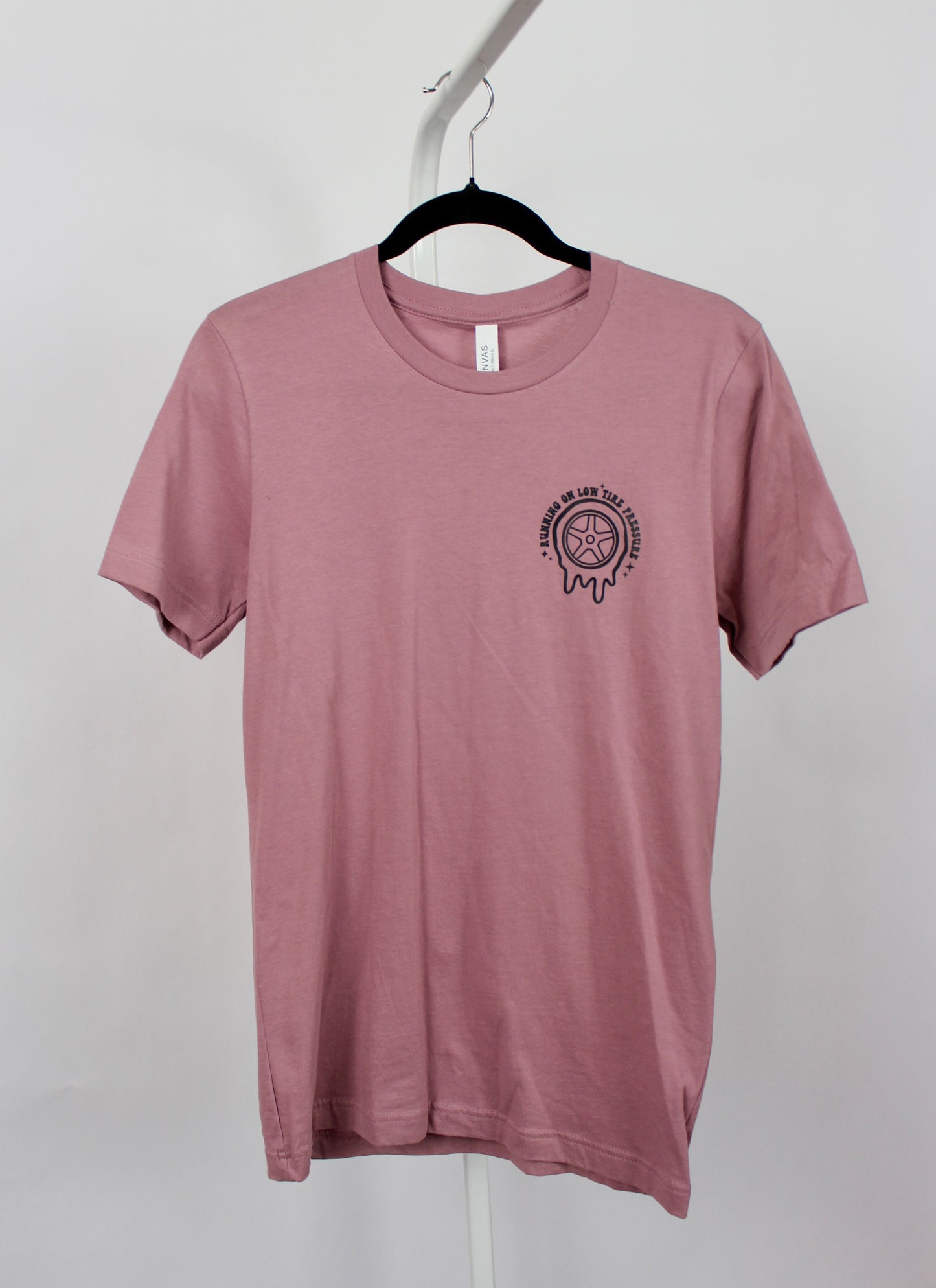 RUNNING ON LOW TIRE PRESSURE TEE