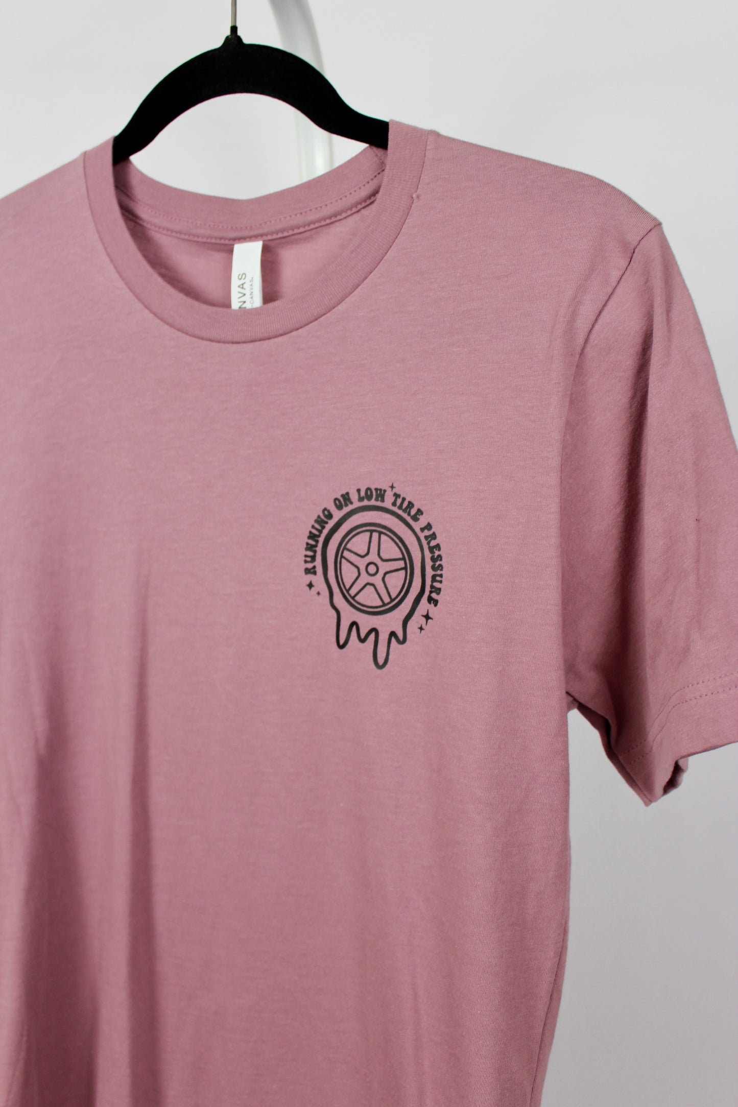 RUNNING ON LOW TIRE PRESSURE TEE