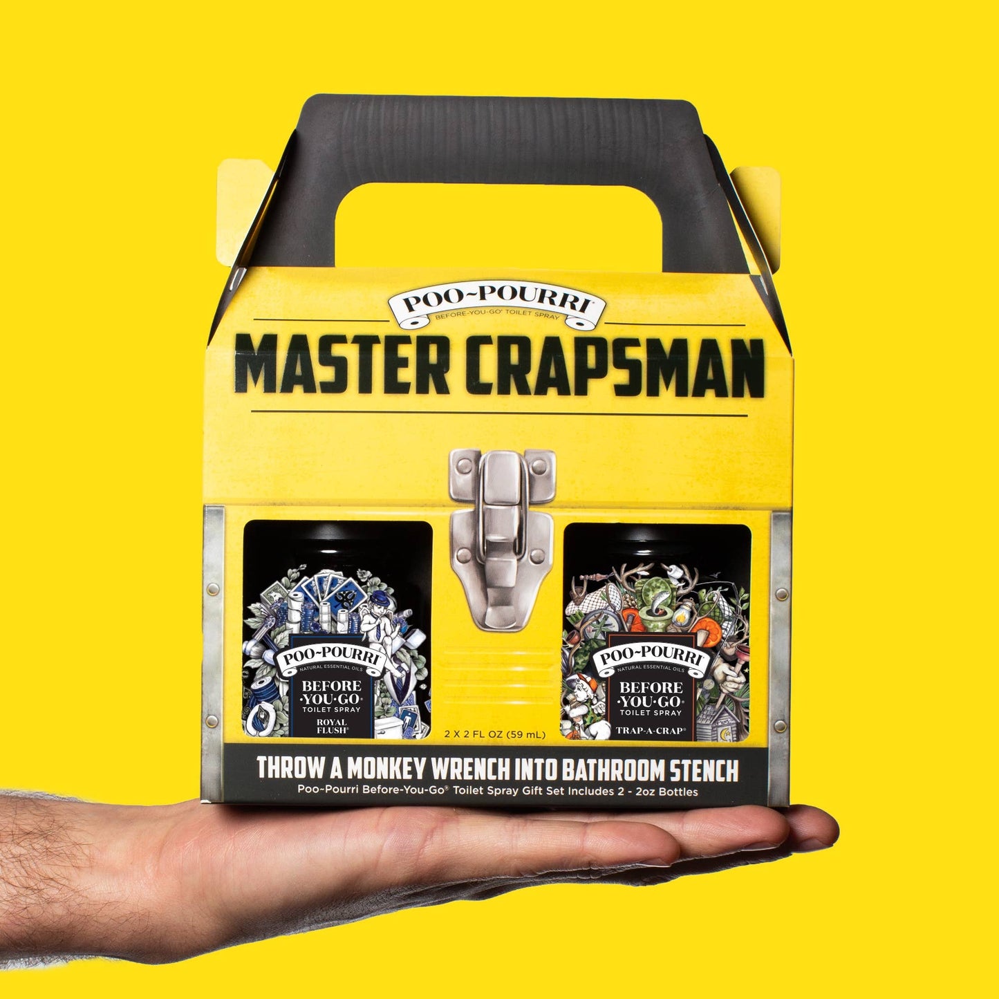 Poo~Pourri Master Crapsman Gift Set
2 pack 2 oz