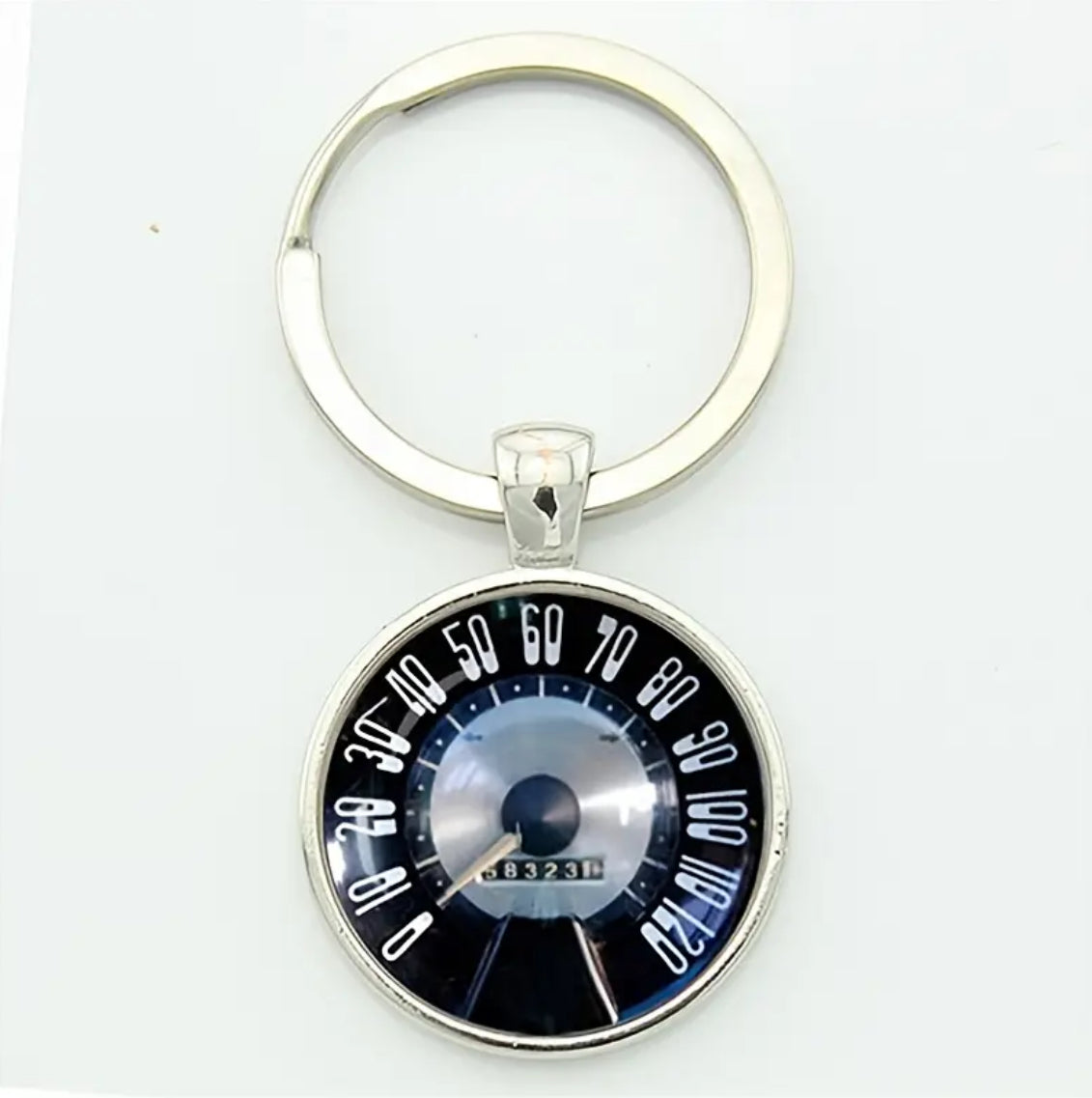 Vintage Odometer Keychain