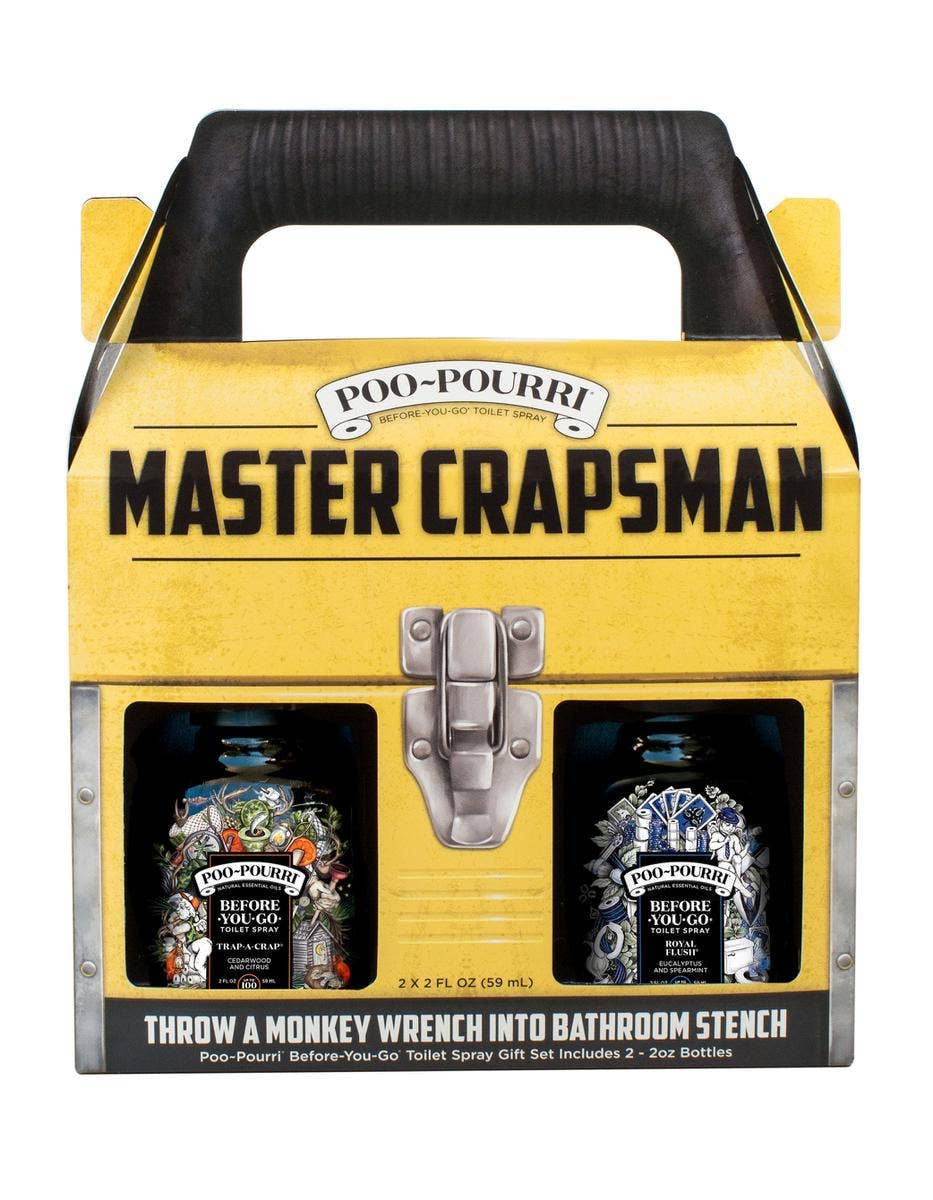 Poo~Pourri Master Crapsman Gift Set
2 pack 2 oz