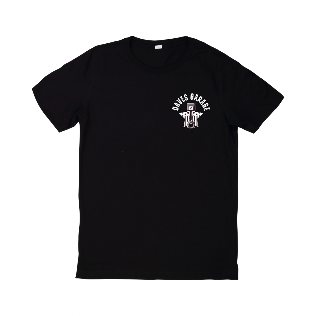 WRENCH FLAG TEE - BLACK