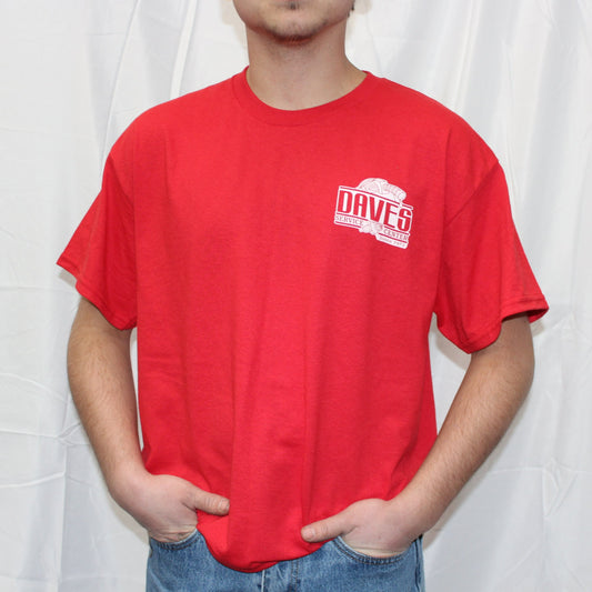 DAVES OG T-SHIRT IN RED