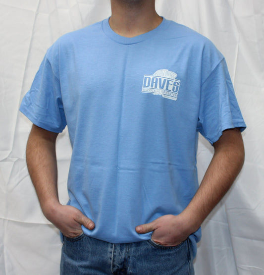 DAVES OG TSHIRT IN LIGHT BLUE