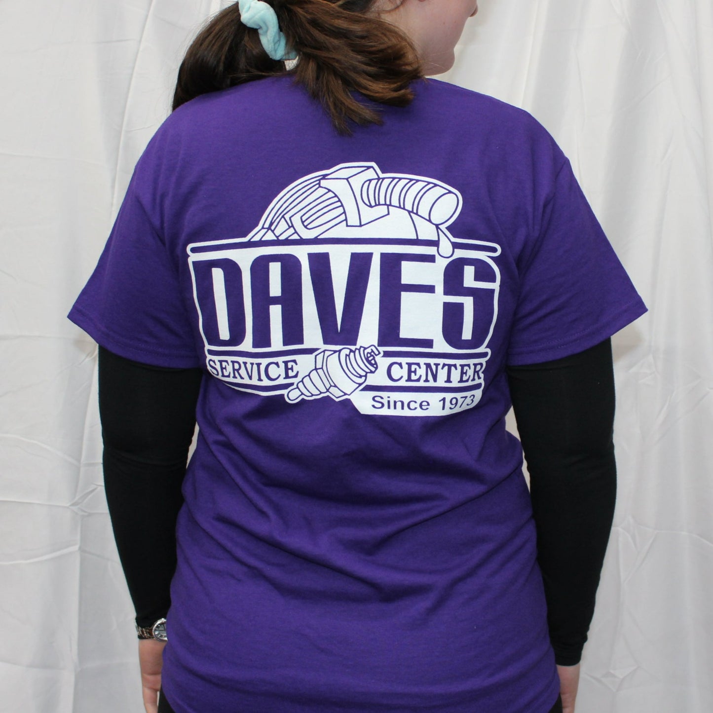 DAVES OG WOMENS TSHIRT IN PURPLE