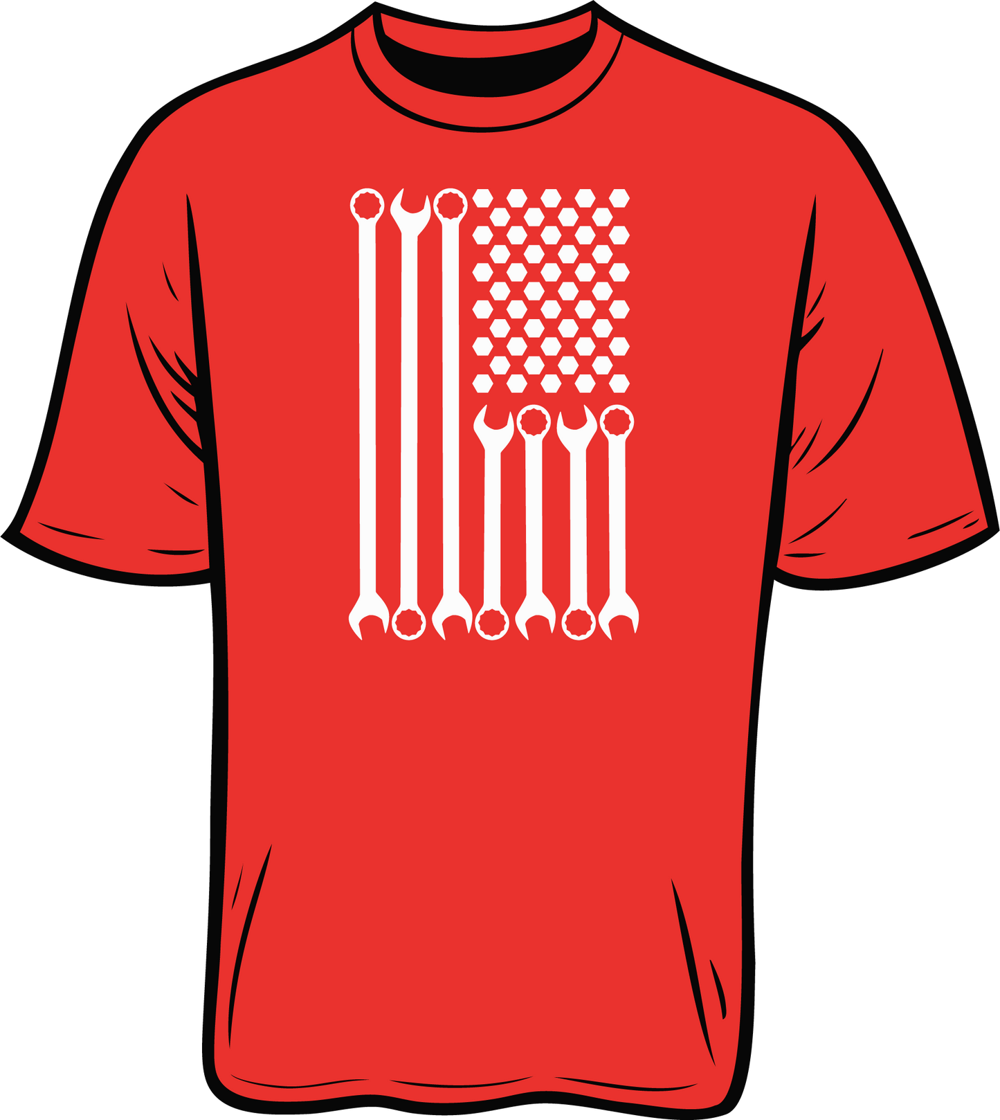 WRENCH FLAG TEE