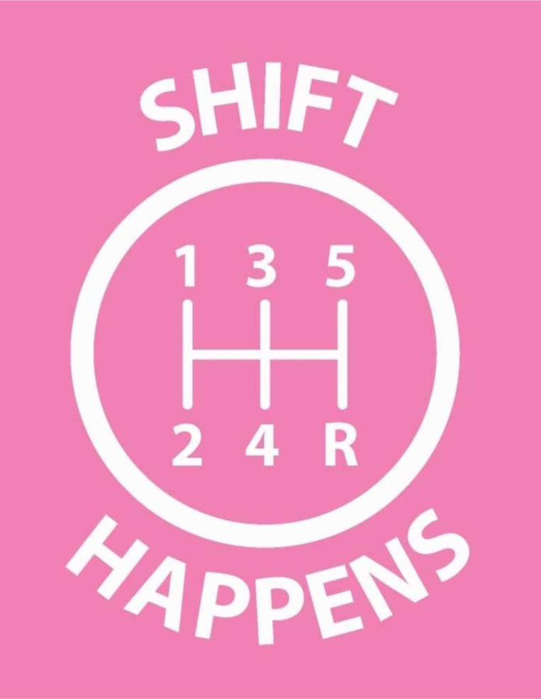 SHIFT HAPPENS STICKER