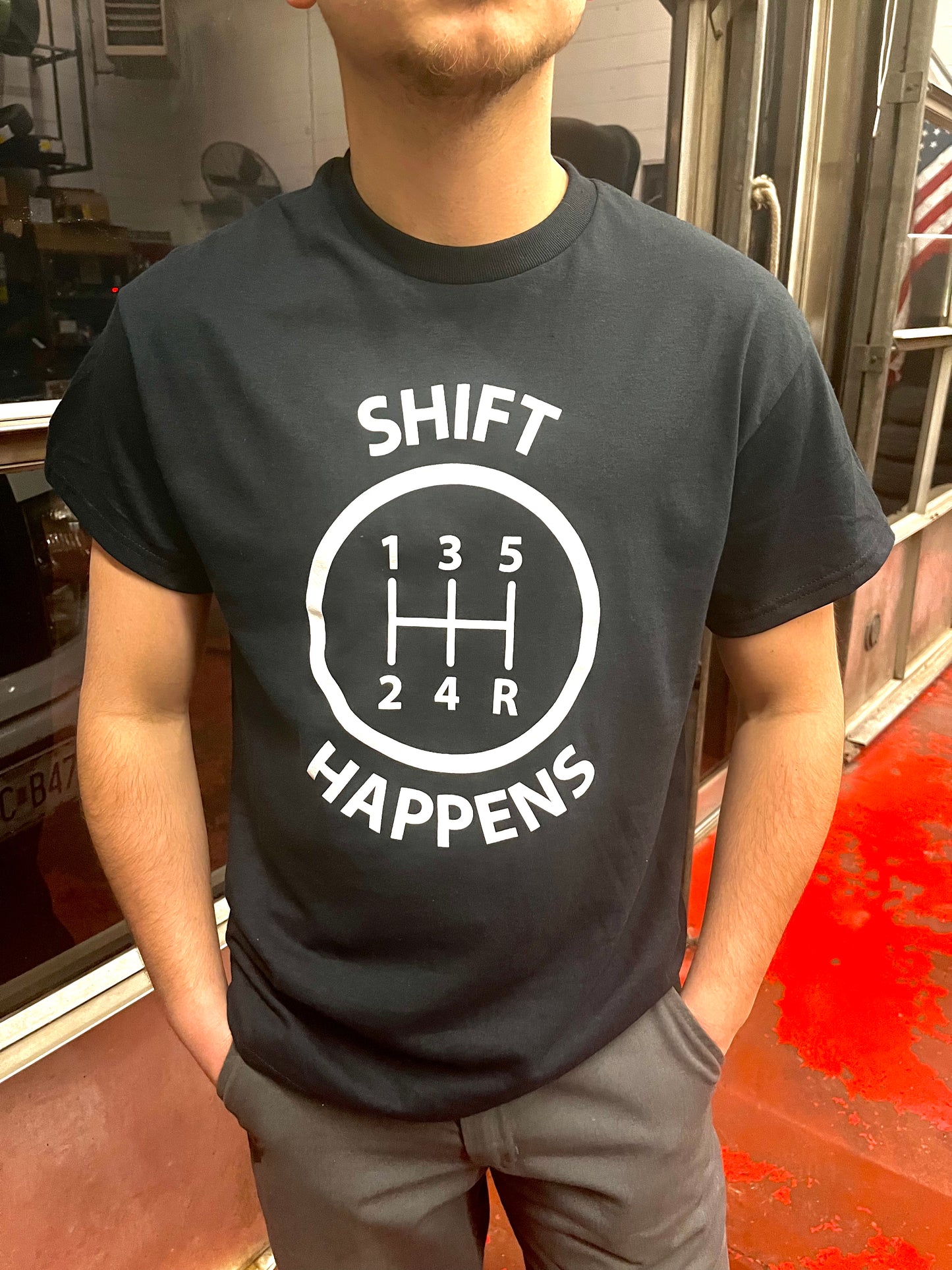 SHIFT HAPPENS TEE