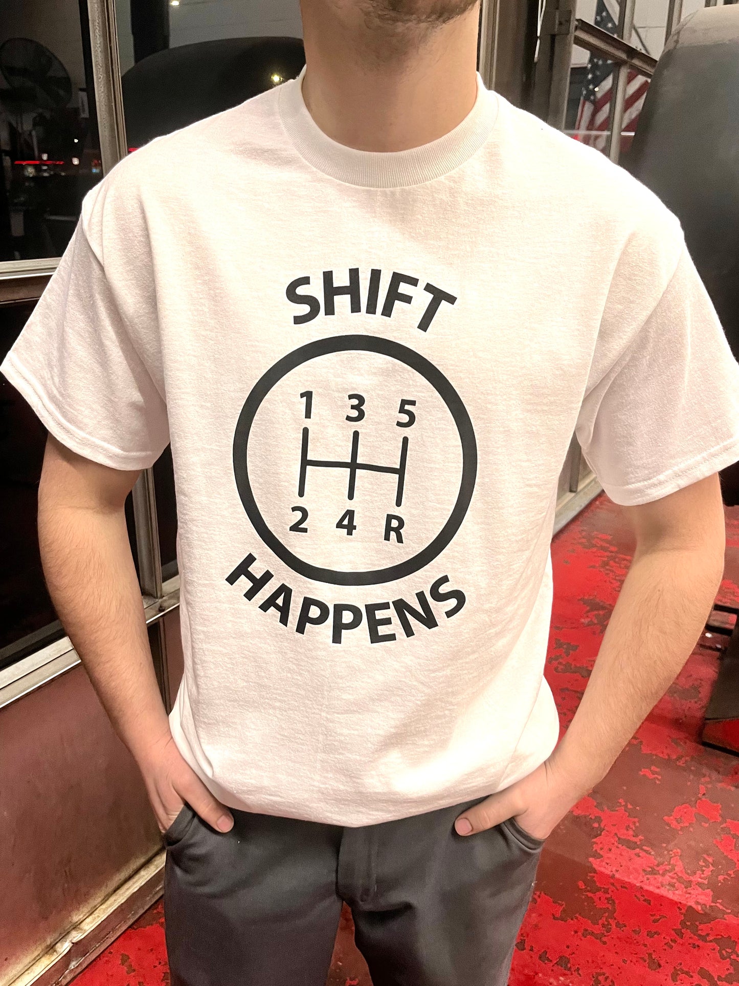 SHIFT HAPPENS TEE