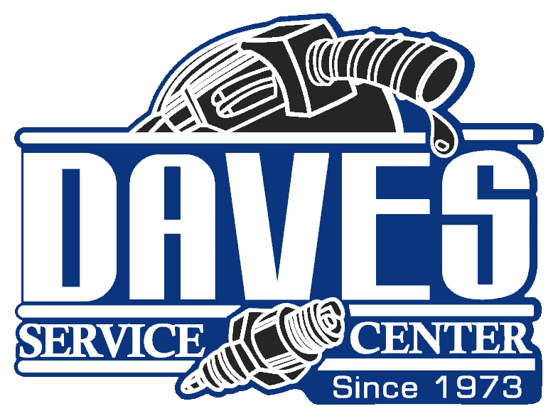 DAVES OG LOGO DECAL IN BLUE