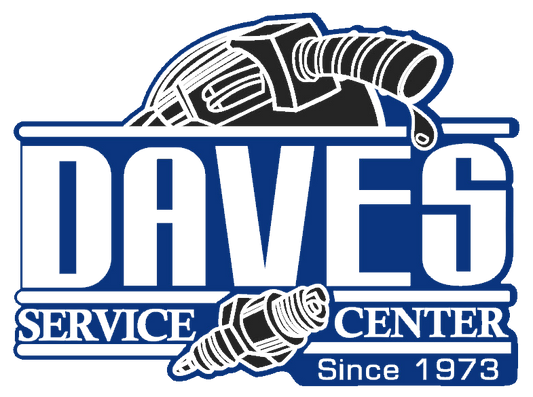 DAVES OG LOGO DECAL IN BLUE